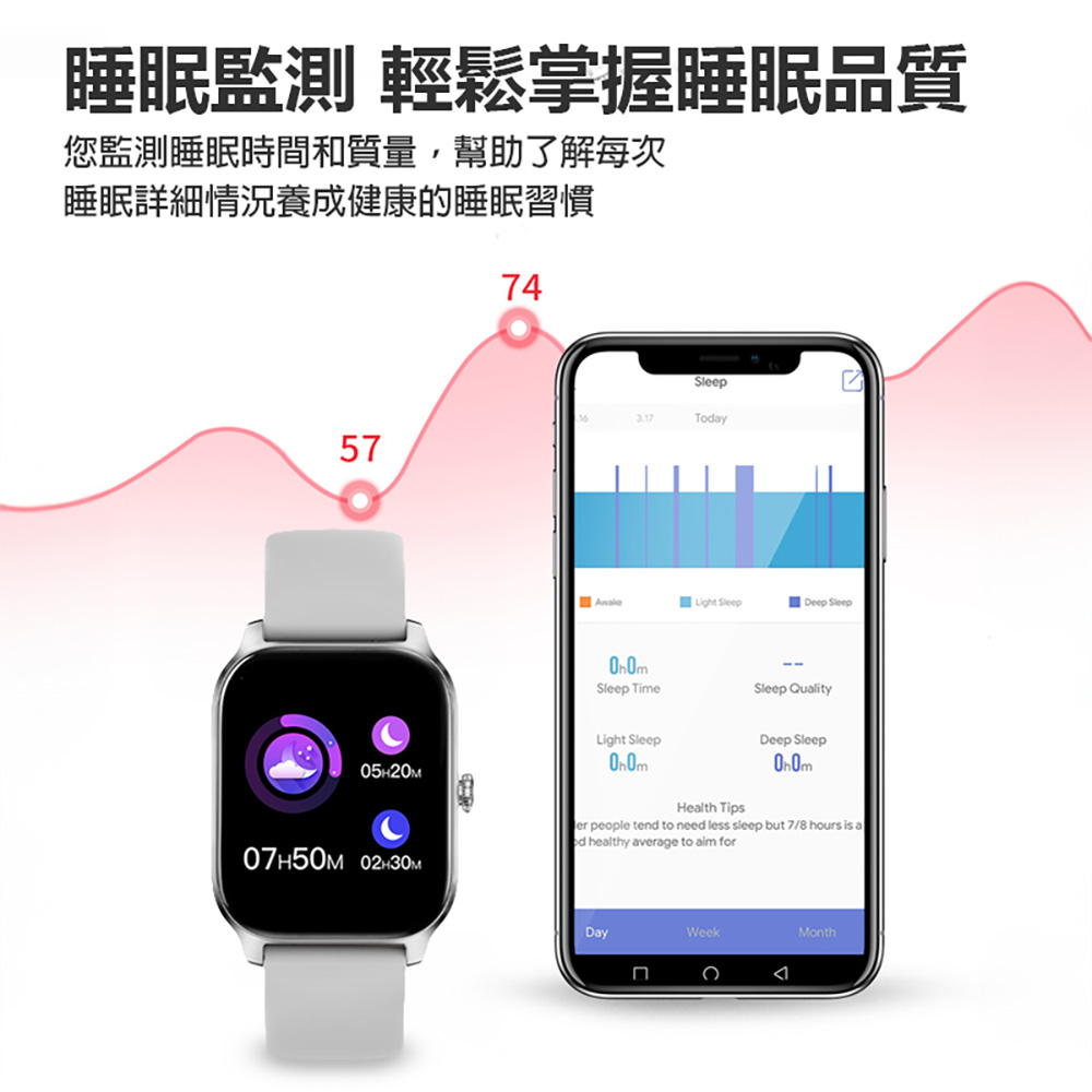 SW-31 藍芽運動手錶 震動版(2.06吋高清螢幕 藍芽通話 健康監測 LINE通知)